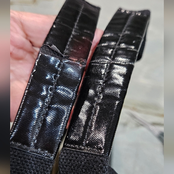 Tory Burch Ella Black Patent Leather Tote - Picture 13 of 15